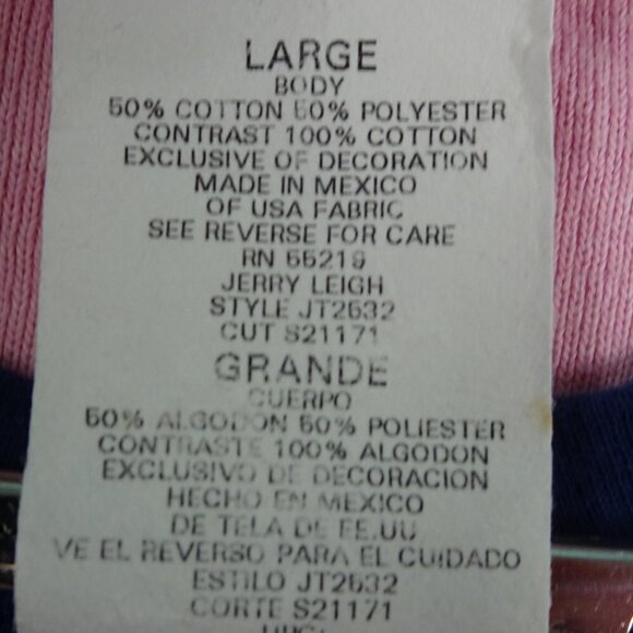 Disney Tinker Bell Pixie Dust Pink Tee Youth Large - Picture 5 of 5